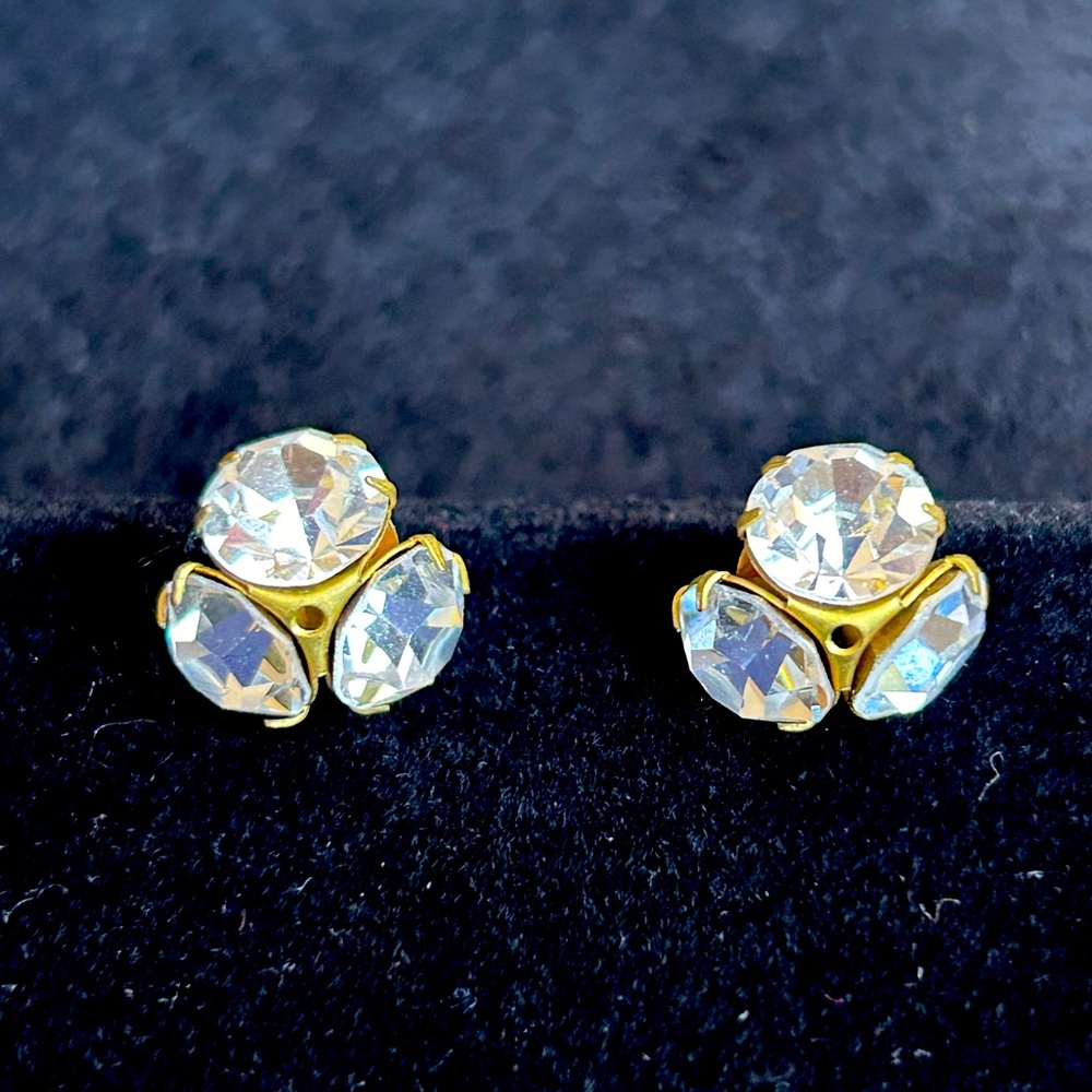 Brand New Stunning Fun Crystal Prism Earrings